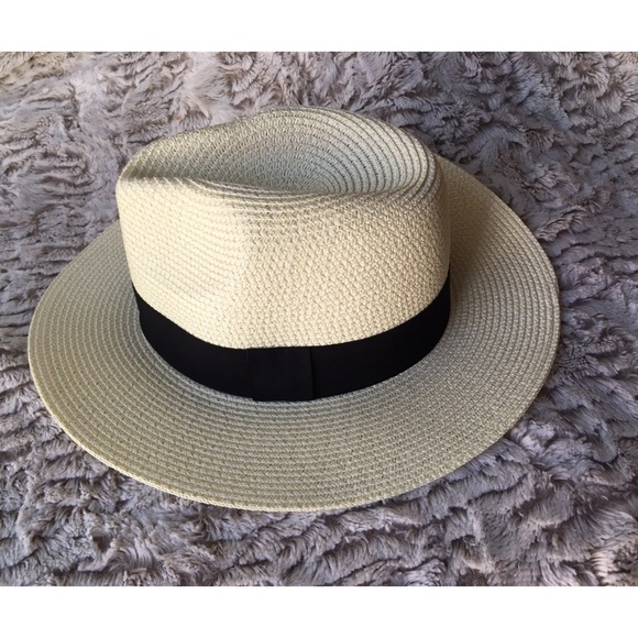 Beige Panama Women Sun Hat High Quality - Picture 4 of 7